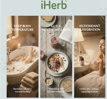 ◆医師が語る秋冬のウェルネス習慣♡iHerbが「睡眠と体内時計」を整えるヒントを公開