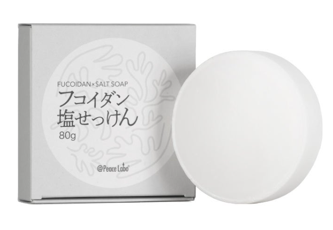 敏感肌に特化したケア『フコイダン塩せっけん』新発売！目や傷にしみにくい処方で毎日安心！