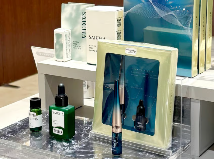 EYEZ「自慢の目元 by EYEZ」と采茶～SAICHA、伊勢丹新宿店で販売開始！生コラーゲンと茶の実オイルで目元ケアを、、、♡