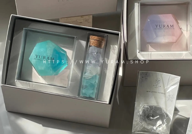 まるで人魚が贈る宝物♡ YURAMの青い宝石石鹸が4周年記念で登場して美しすぎる
