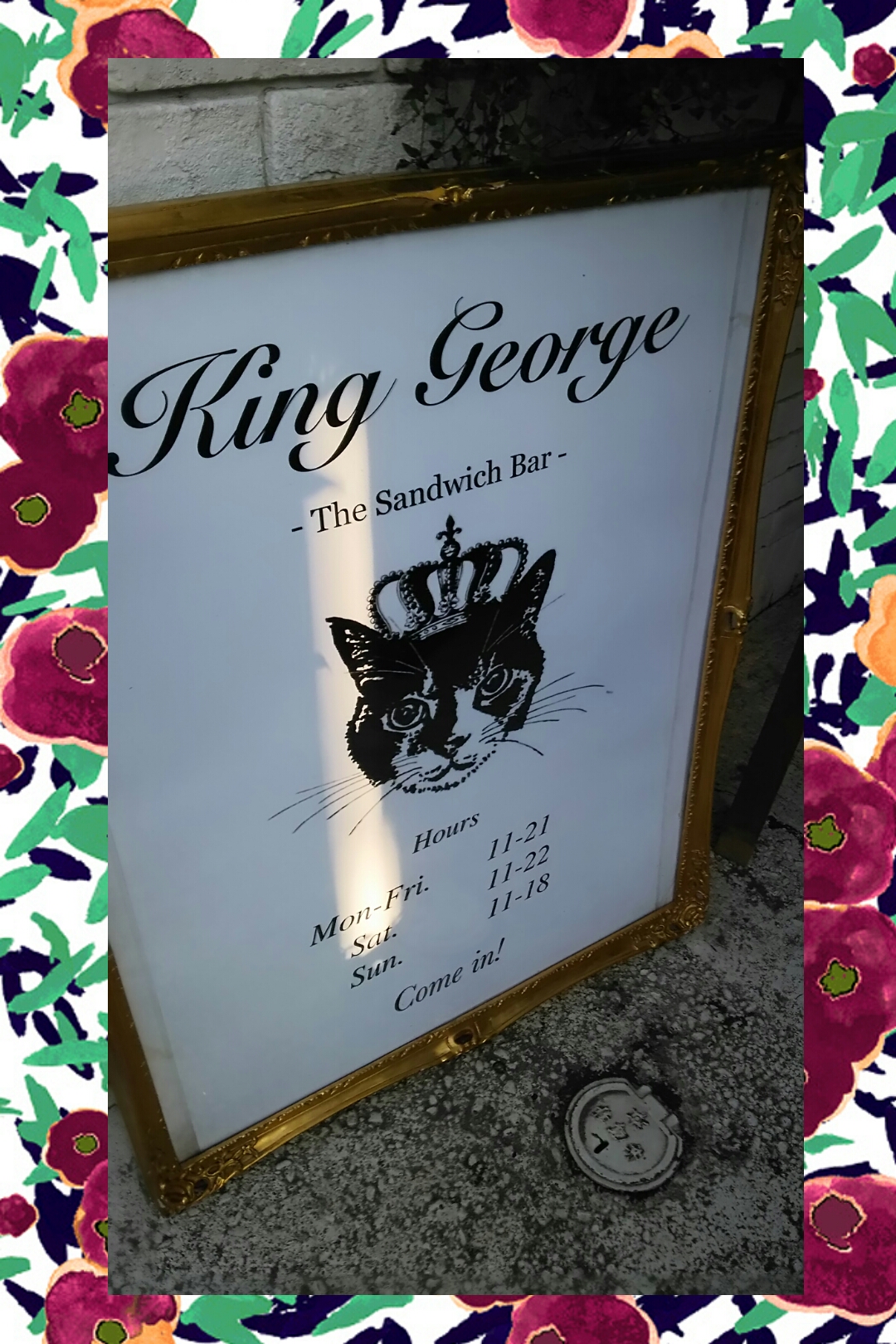 見て満足！食べて満足！King Georgeのサンドイッチ★