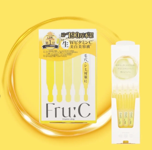 LDK 5冠達成「Fru:C」から待望のプレミアム版♡とろ〜り濃密なビタミンドロップで叶える美白・毛穴ケア