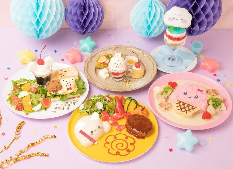 【渋谷】サンリオ“次世代キャラクター”の限定カフェが渋谷で♡ふわふわ空色パフェやカラフルフロート
