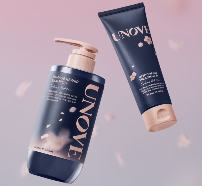 韓国オリーブヤング2年連続1位♡ 「UNOVE」2025年新作で"うねり革命"×桜エディション★