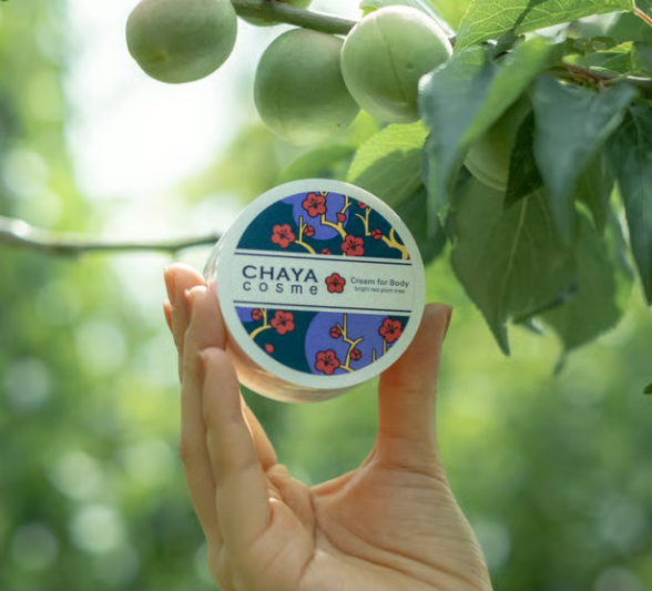 金沢の梅が肌に寄り添う。「CHAYA cosme」ボディクリームが梅果実エキス配合でリニューアル!