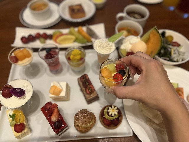  【横浜】横浜ベイシェラトン ホテル＆タワーズ♡最高峰のクラウンメロン＆旬の佐藤錦のスイーツブッフェ
