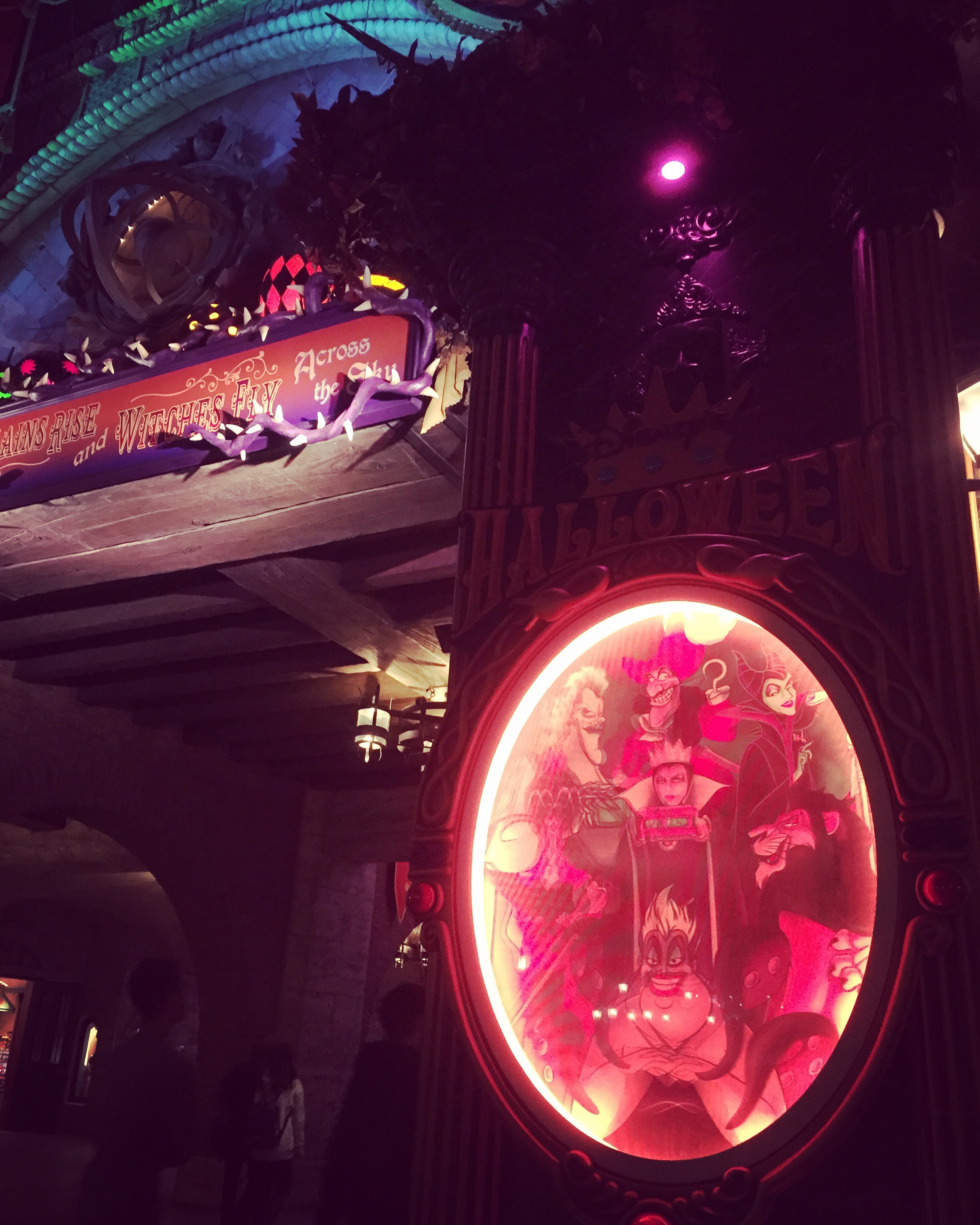 ディズニーシーで話題のヴィランズ♪