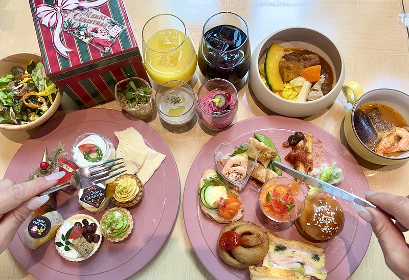  【大阪】ANAクラウンプラザホテル大阪のフェスティブシーズンに華やかなスイーツや軽食が食べ放題♡Dessert & Lunch Buffet ~ Christmas~