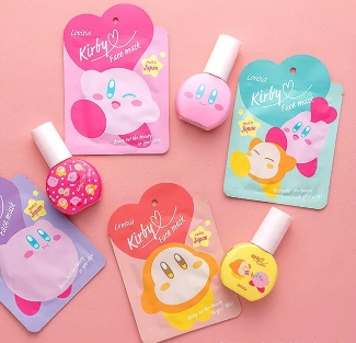 カービィになりきり♡Lovisia「星のカービィ フェイスマスク」＆初登場フェイスミストで叶える可愛い夏のスキンケア