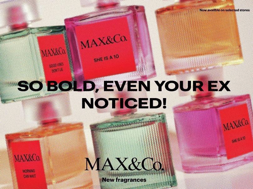 イタリアブランド「MAX&Co.」から初のフレグランス登場♡120年の調香技術で描く3つの女性像