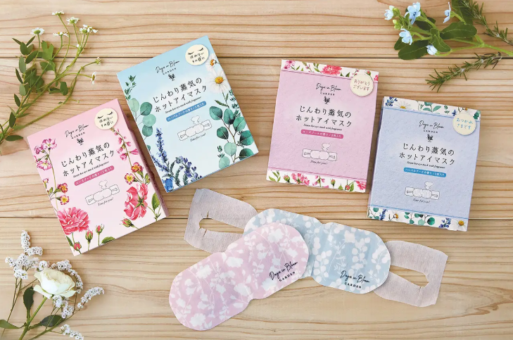 じんわり蒸気で気分ほどける♡デイズインブルーム「ホットアイマスク」2月4日発売開始！