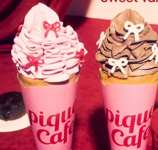 【gelato pique cafe】バレンタイン限定フェア第1弾!フリル仕立てのショコラクレープが1月15日登場♡