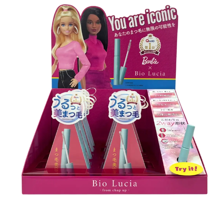 【憧れのバービーとコラボ♡】Bio Lucia「ビオルチアアイラッシュセラム」がピンクで可愛いバービーデザインで登場！毛髪診断士と共同開発のまつ毛美容液
