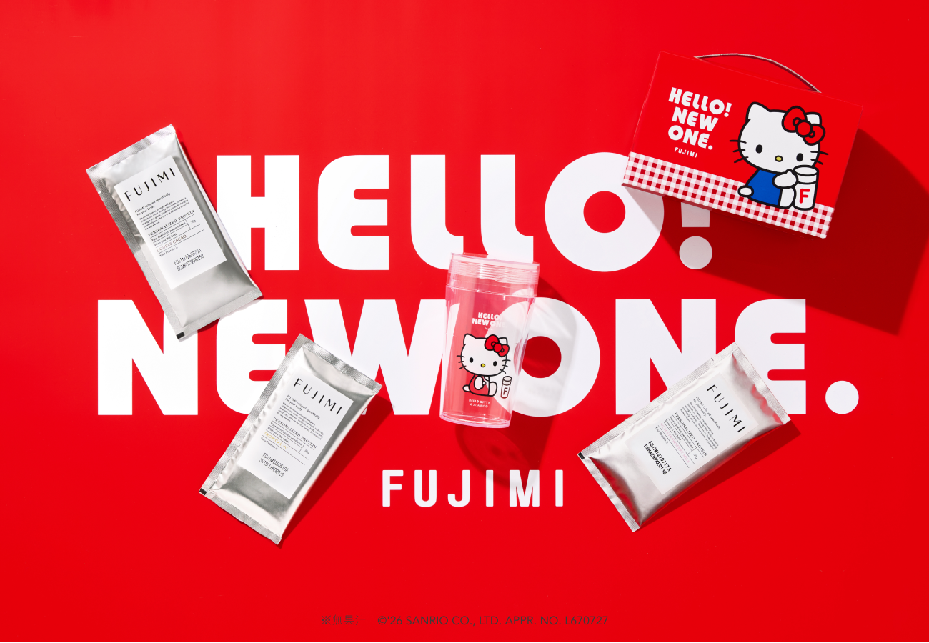 FUJIMI×ハローキティ、限定アップル風味が2026年6月1日登場