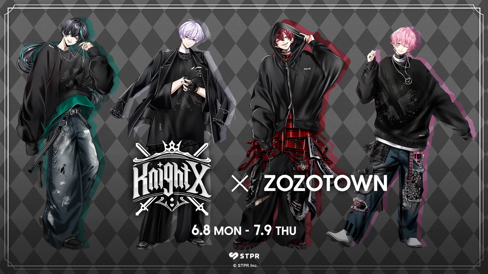 推しの美意識をまとう。騎士X×ZOZOTOWNコラボが受注開始