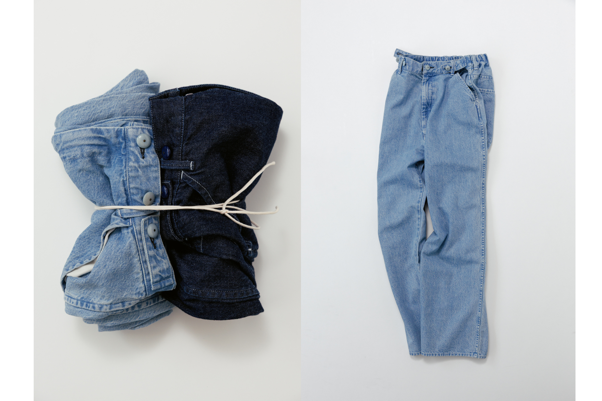 KUROとSALON adam et rope'の完全別注デニムで夏も洗練シルエットを