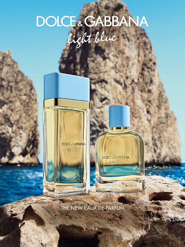 D&G「ライトブルー」に濃密な夏の新香水2種が6月3日登場