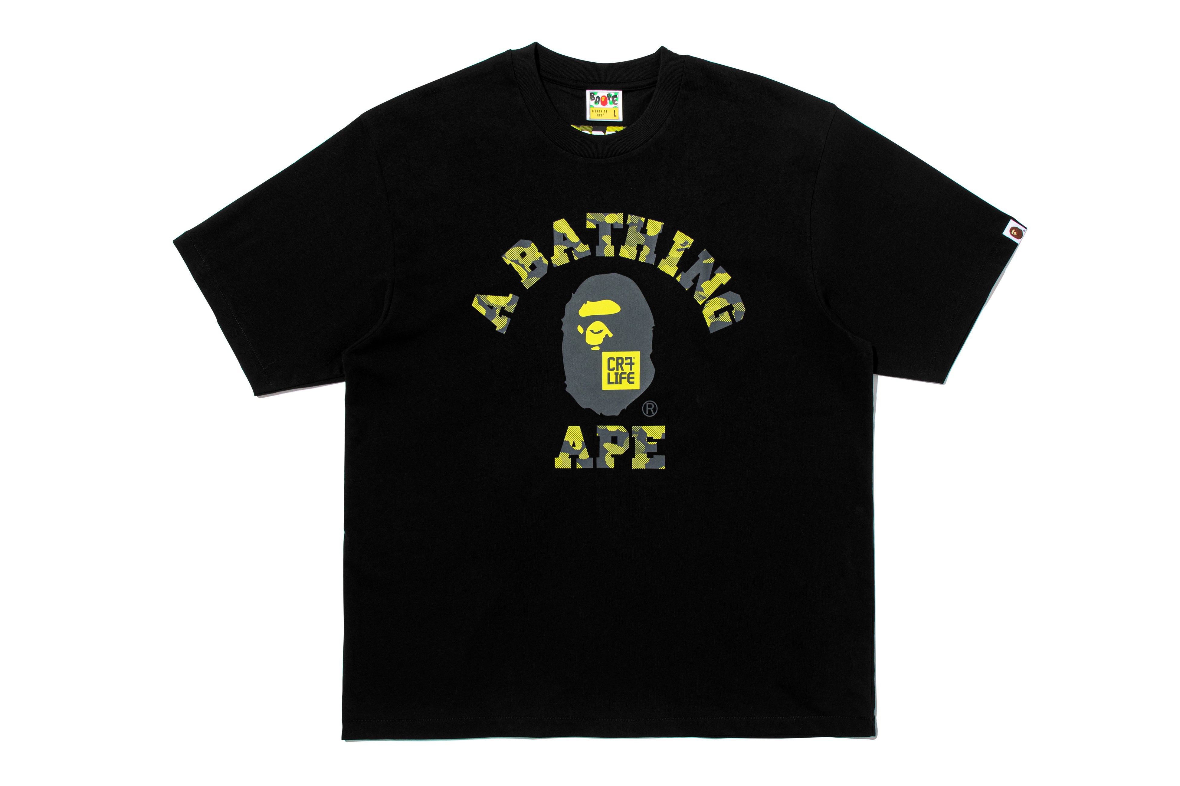 BAPE®×CR7® LIFEの新作Tシャツ2型が6月13日に登場
