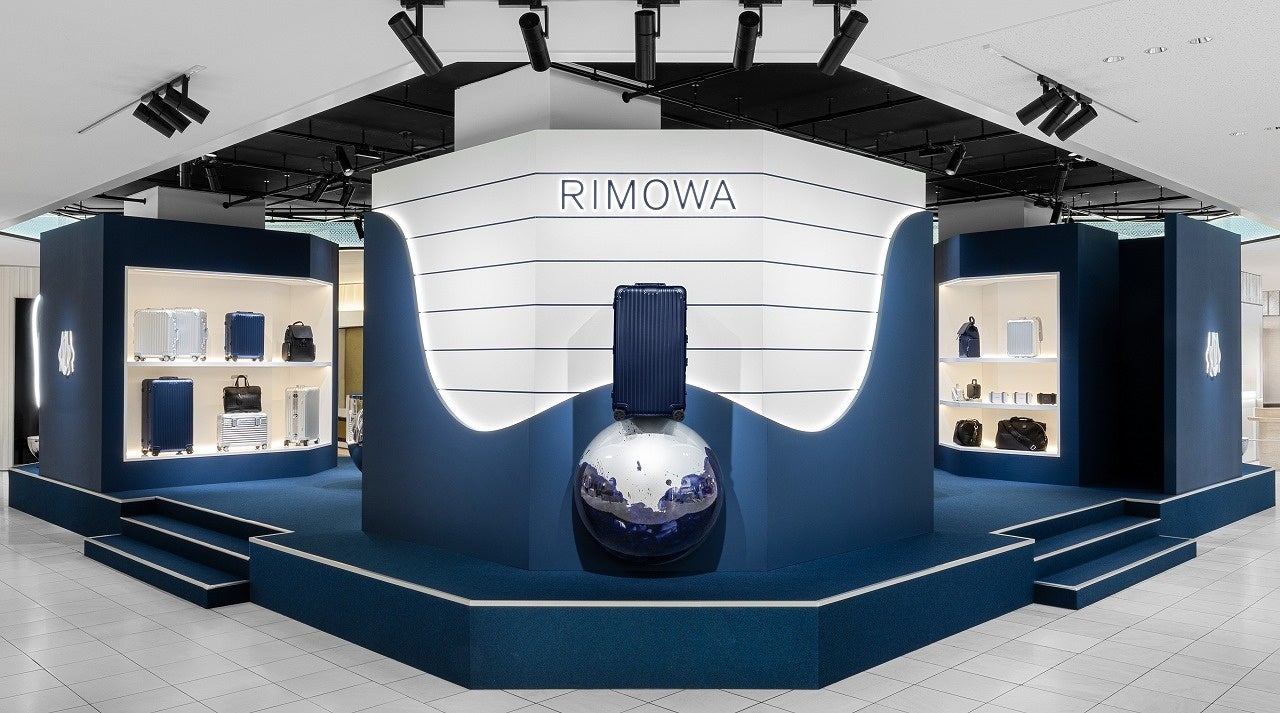 RIMOWAが伊勢丹新宿に登場、世界先行「インクブルー」を6月16日まで先行予約受付中
