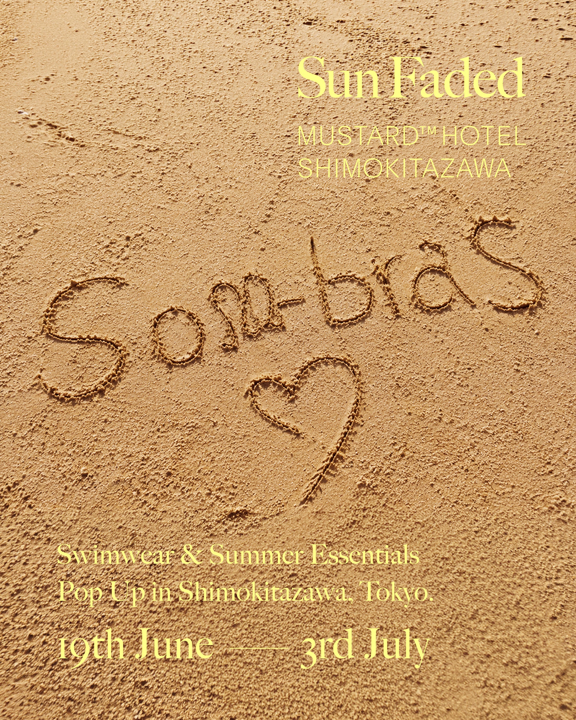 下北沢で「体で選ぶ」夏のショーツ体験——sombrasポップアップ開催