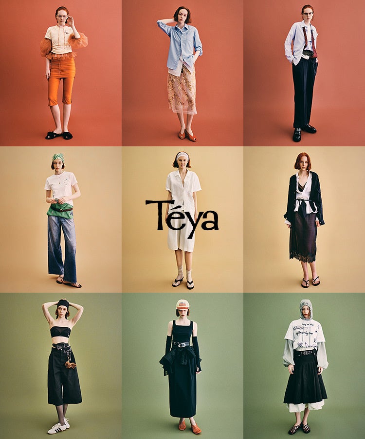 旅するような服選びを日常に、Téya 2nd delivery