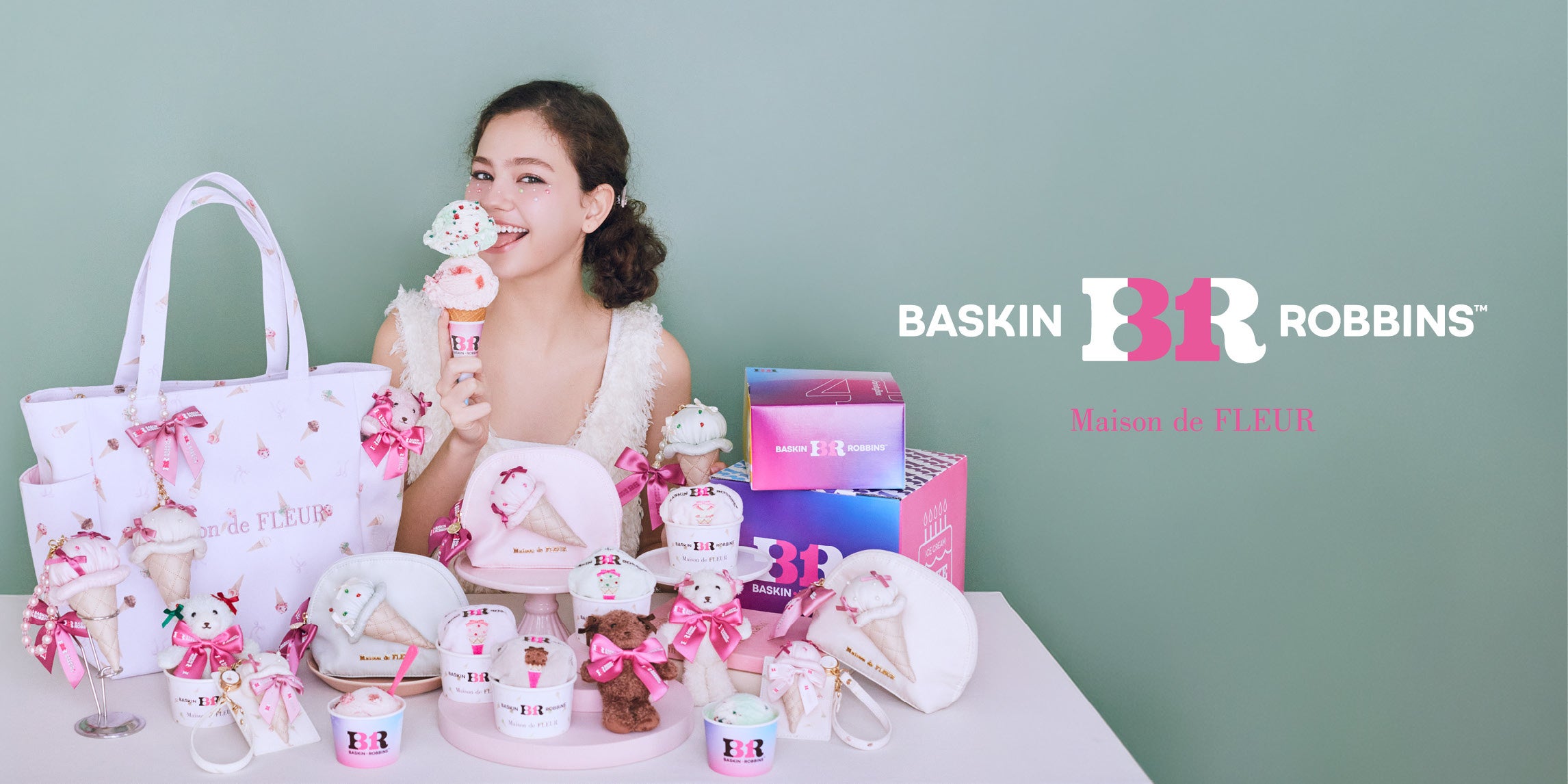 サーティワン×Maison de FLEURの初コラボ、夏のギフトにも