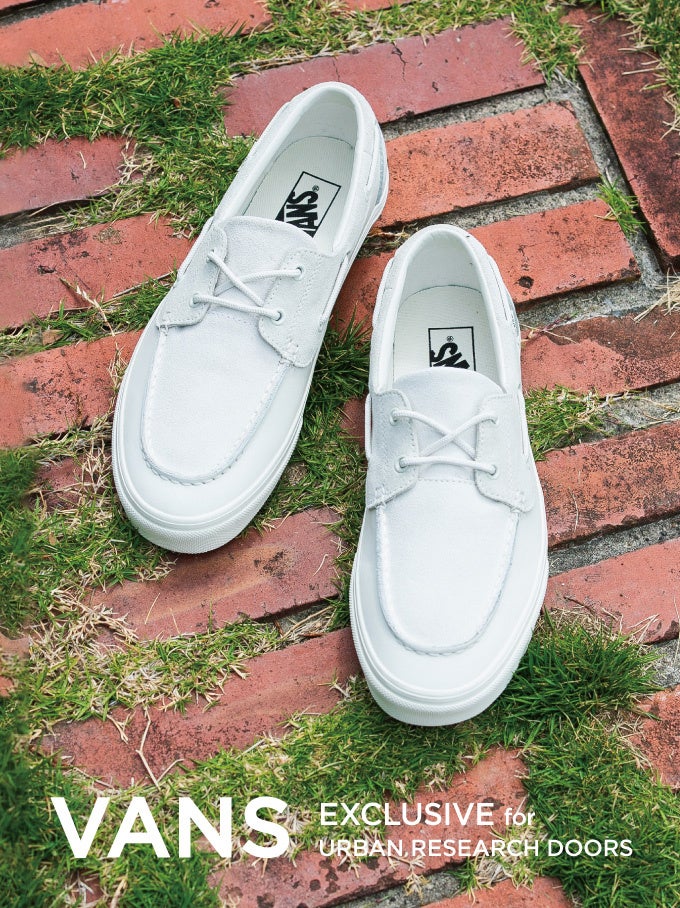 Vansの国内限定ボートシューズで夏の足元をアップデート