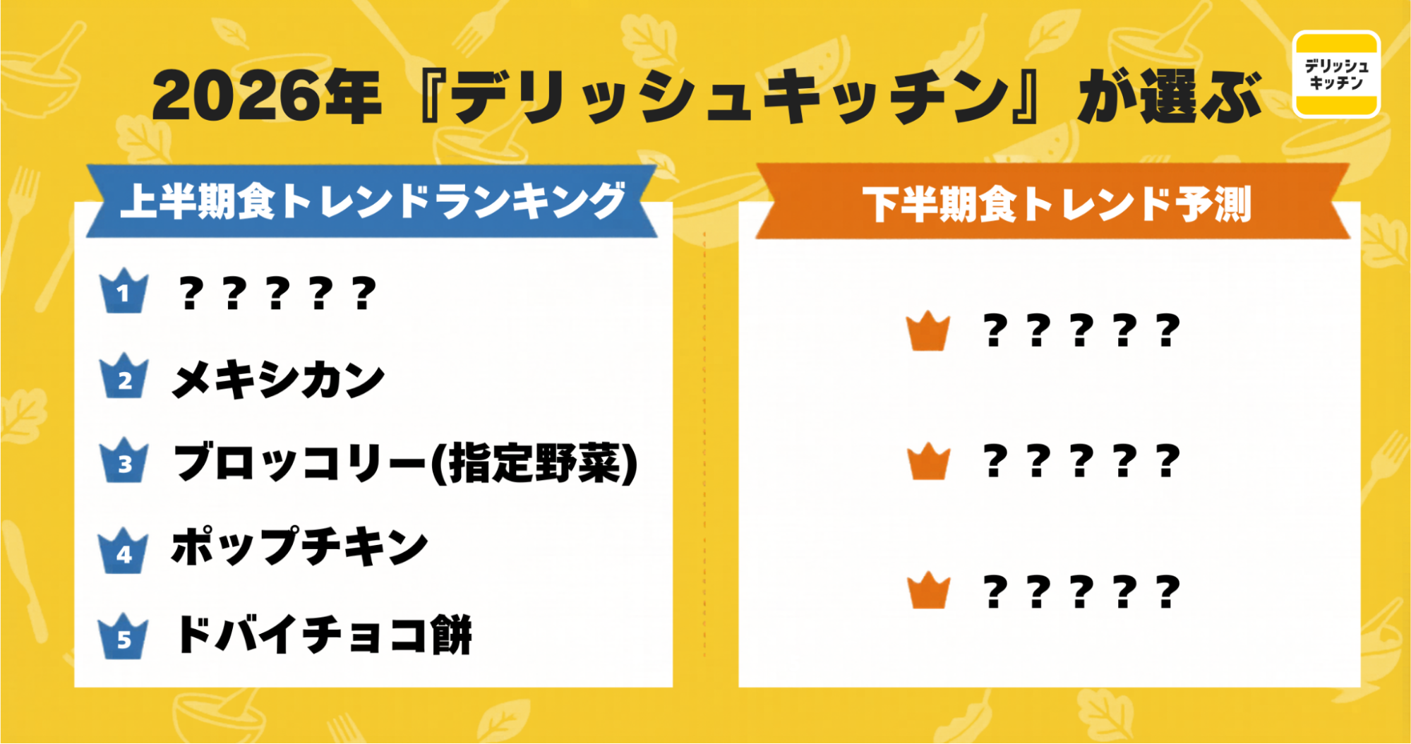 冷凍ストック・メキシカン・ドバイチョコ餅…2026年の食トレンドはこれだった