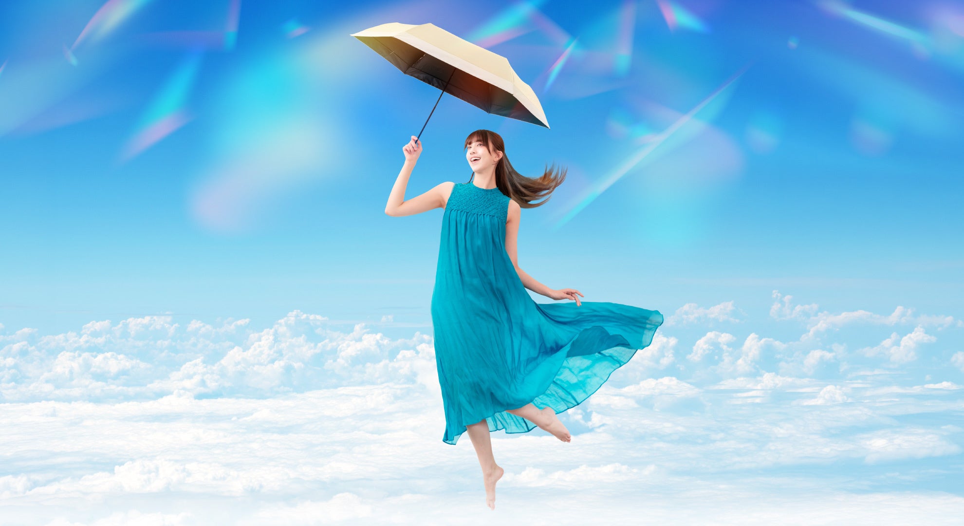 晴れも雨もこれ1本で。『晴雫』折りたたみ日傘が期間限定セール