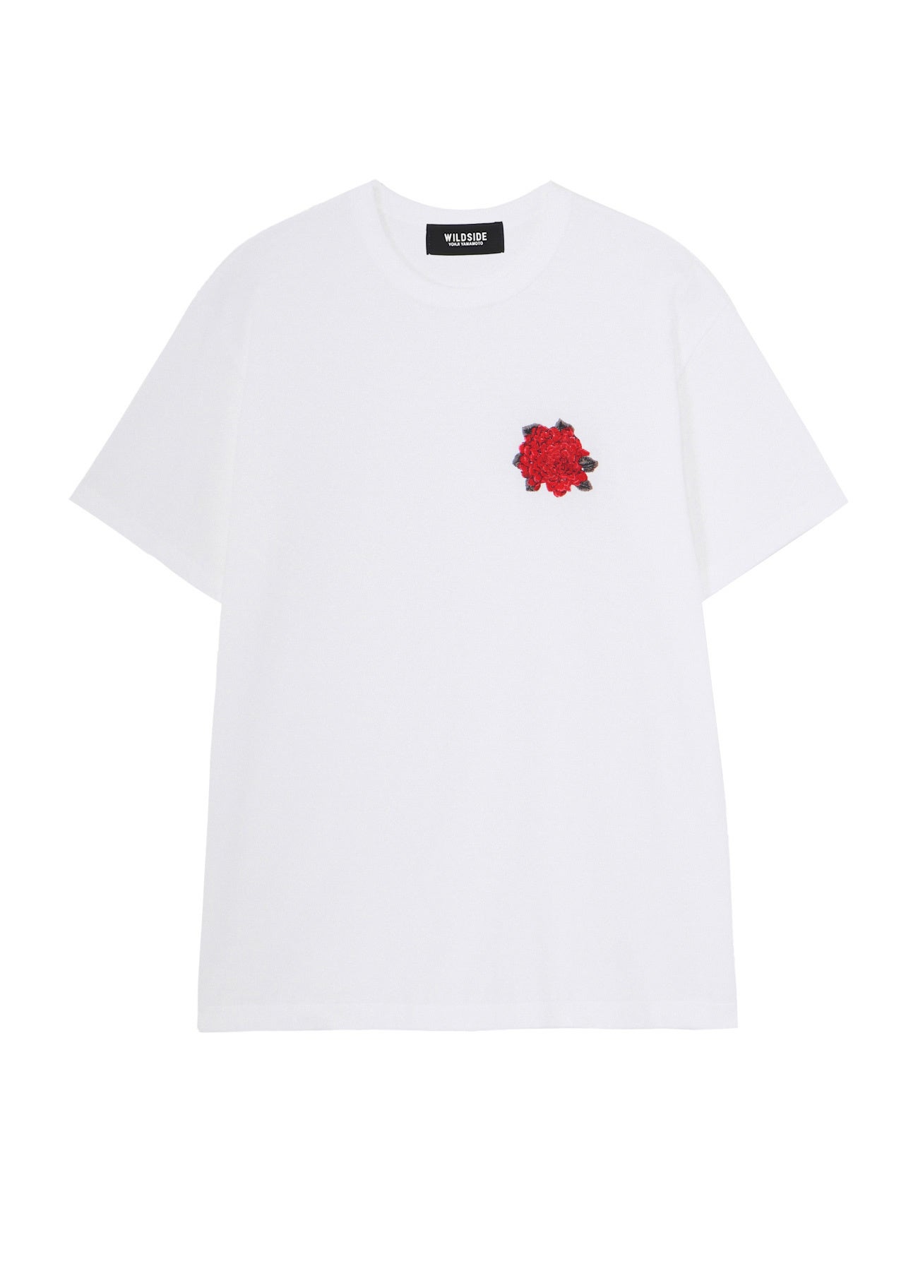 夏の白Tに一輪を。WILDSIDE YOHJI YAMAMOTOの花刺繍Tシャツが登場