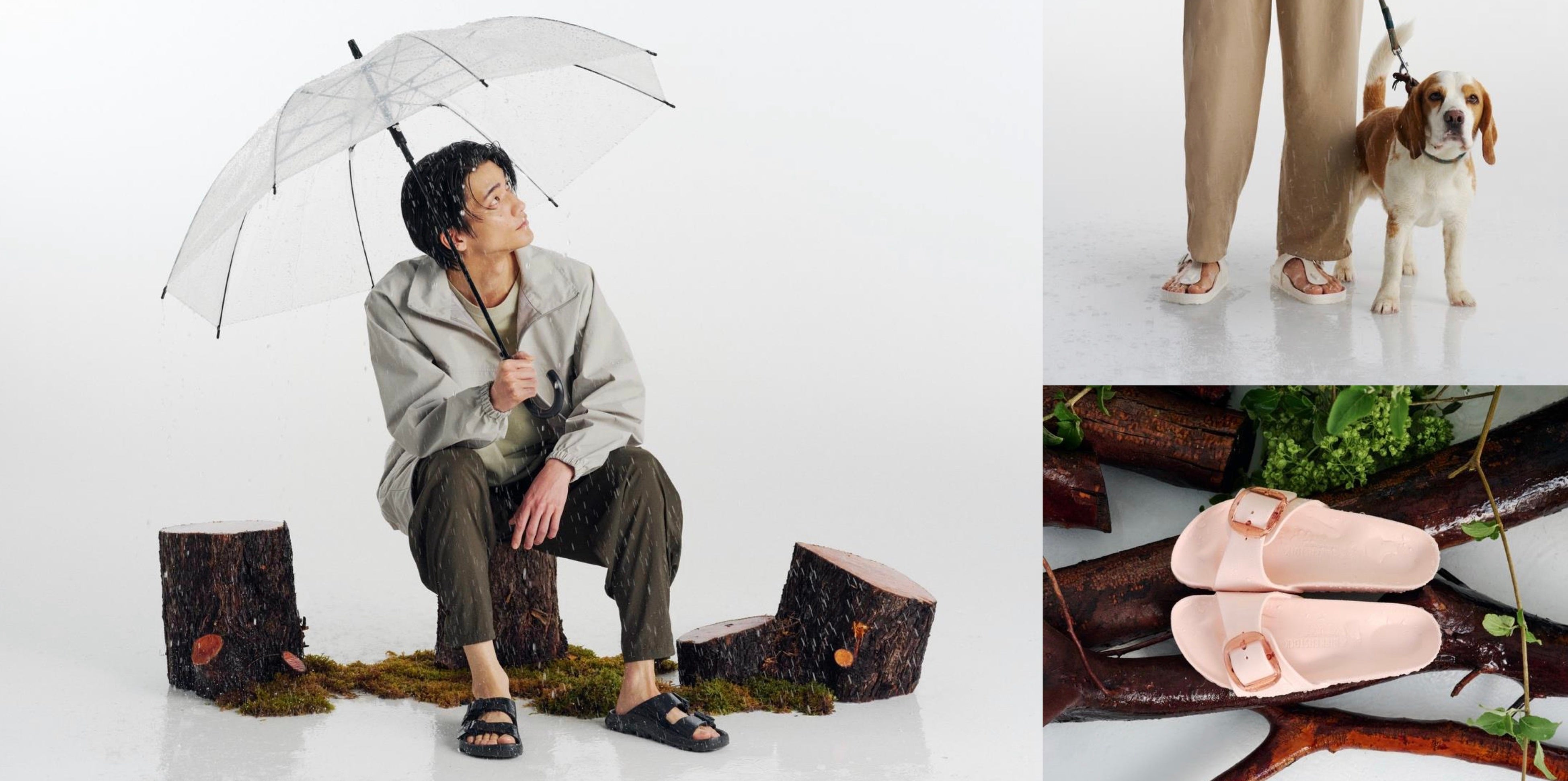 雨の日も足元を諦めない、BIRKENSTOCKのEVAコレクション