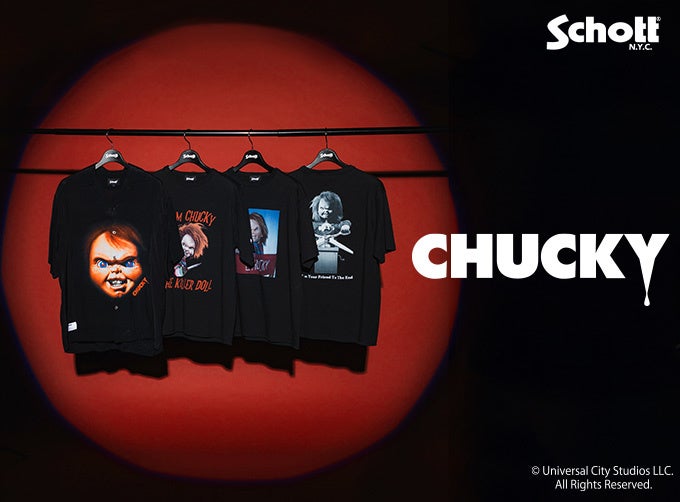 Schottとチャッキーが限定コラボ。夏のストリートを席巻する一着
