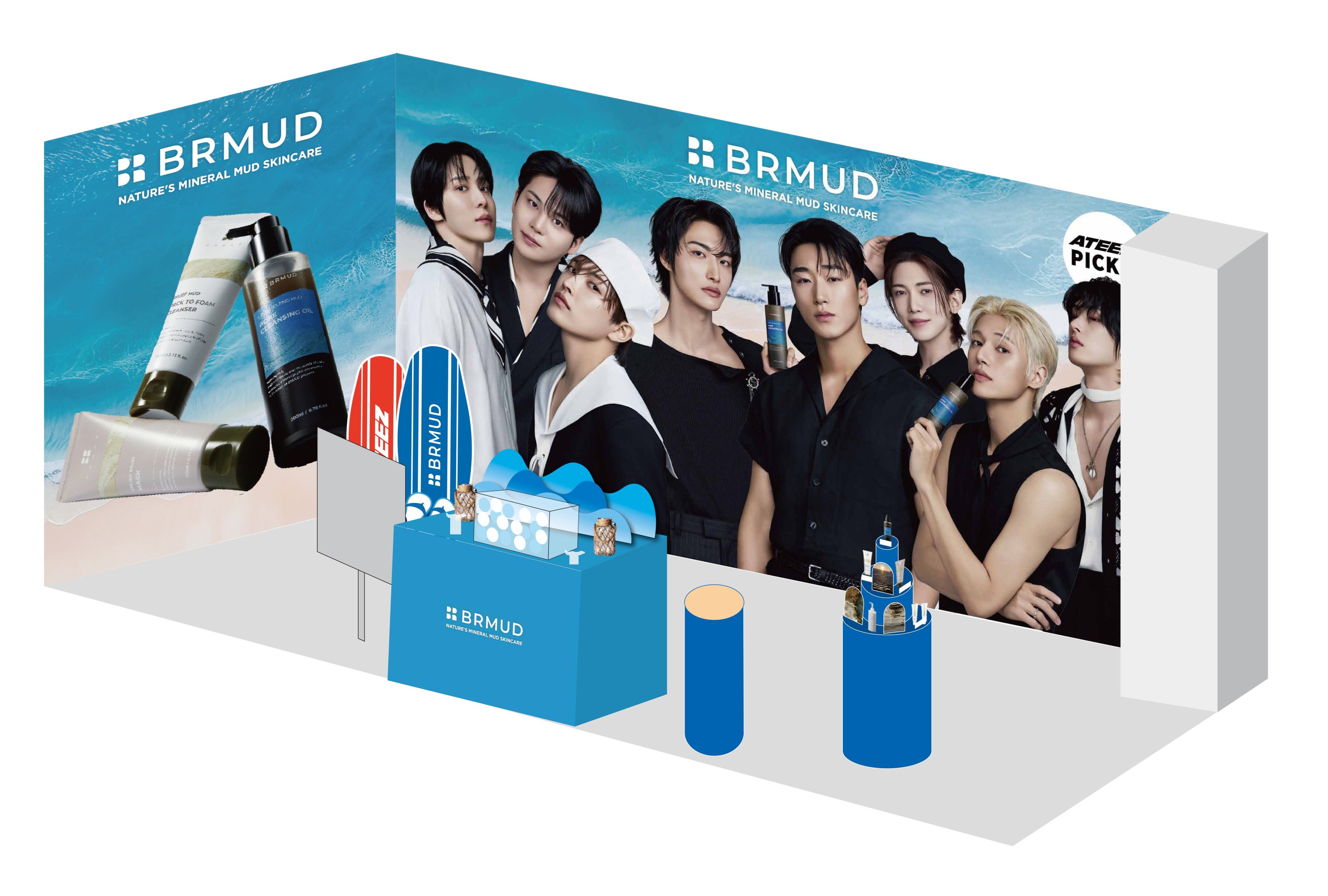 韓国の泥ケアブランドBRMUDが大阪に初上陸、7日間限定ポップアップ開催