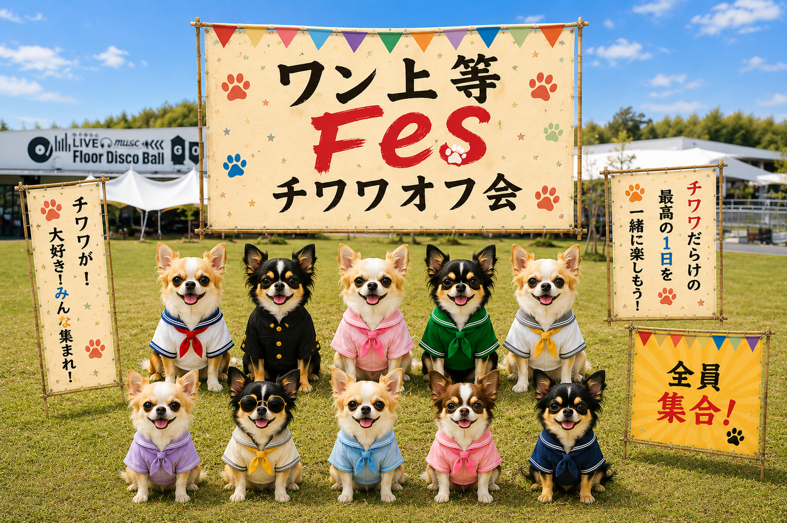 チワワ好き集まれ！大阪・岸和田で開催の愛犬オフ会