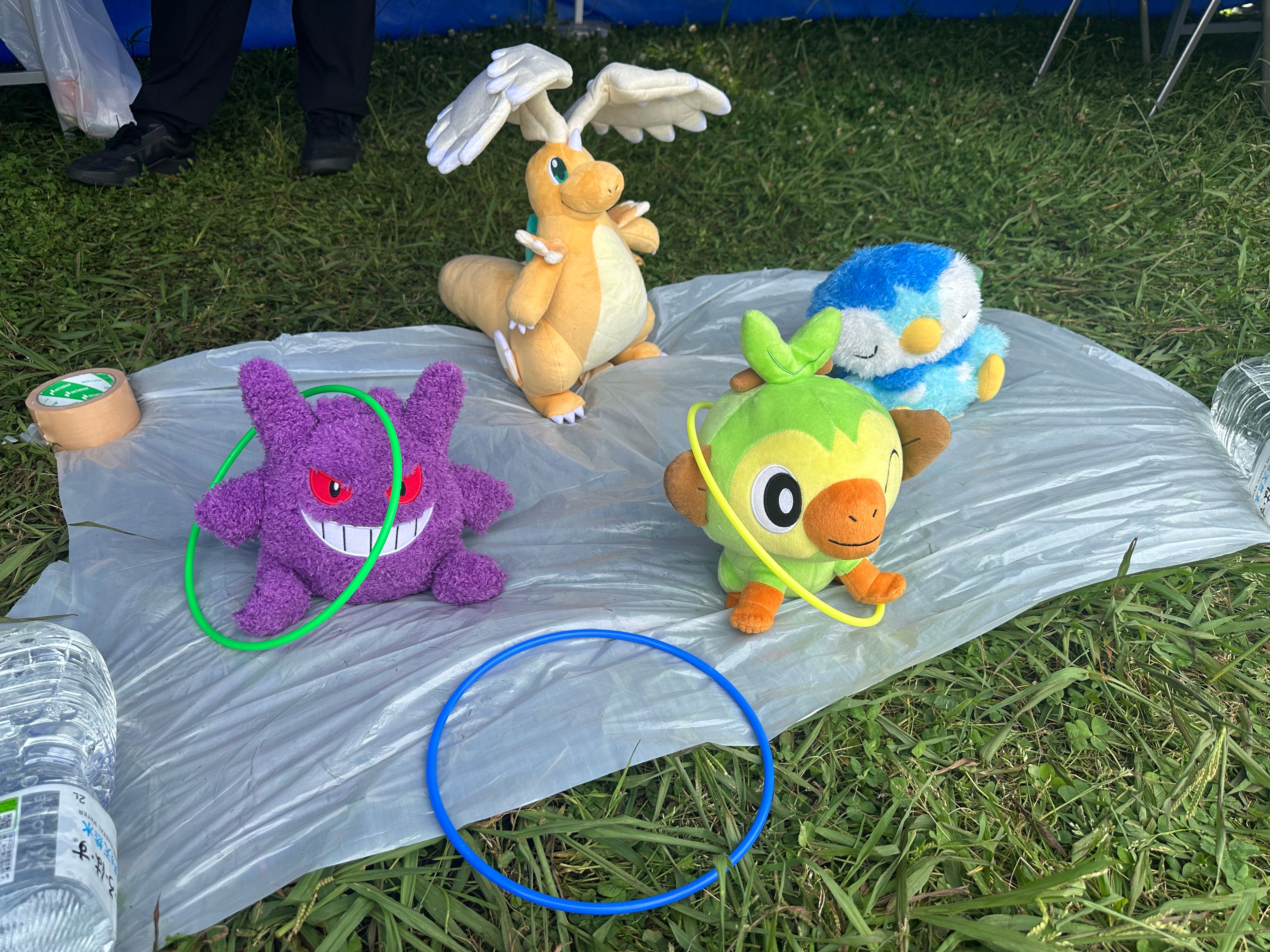 多摩川河川敷でポケモンカード体験会、親子の笑顔があふれた一日