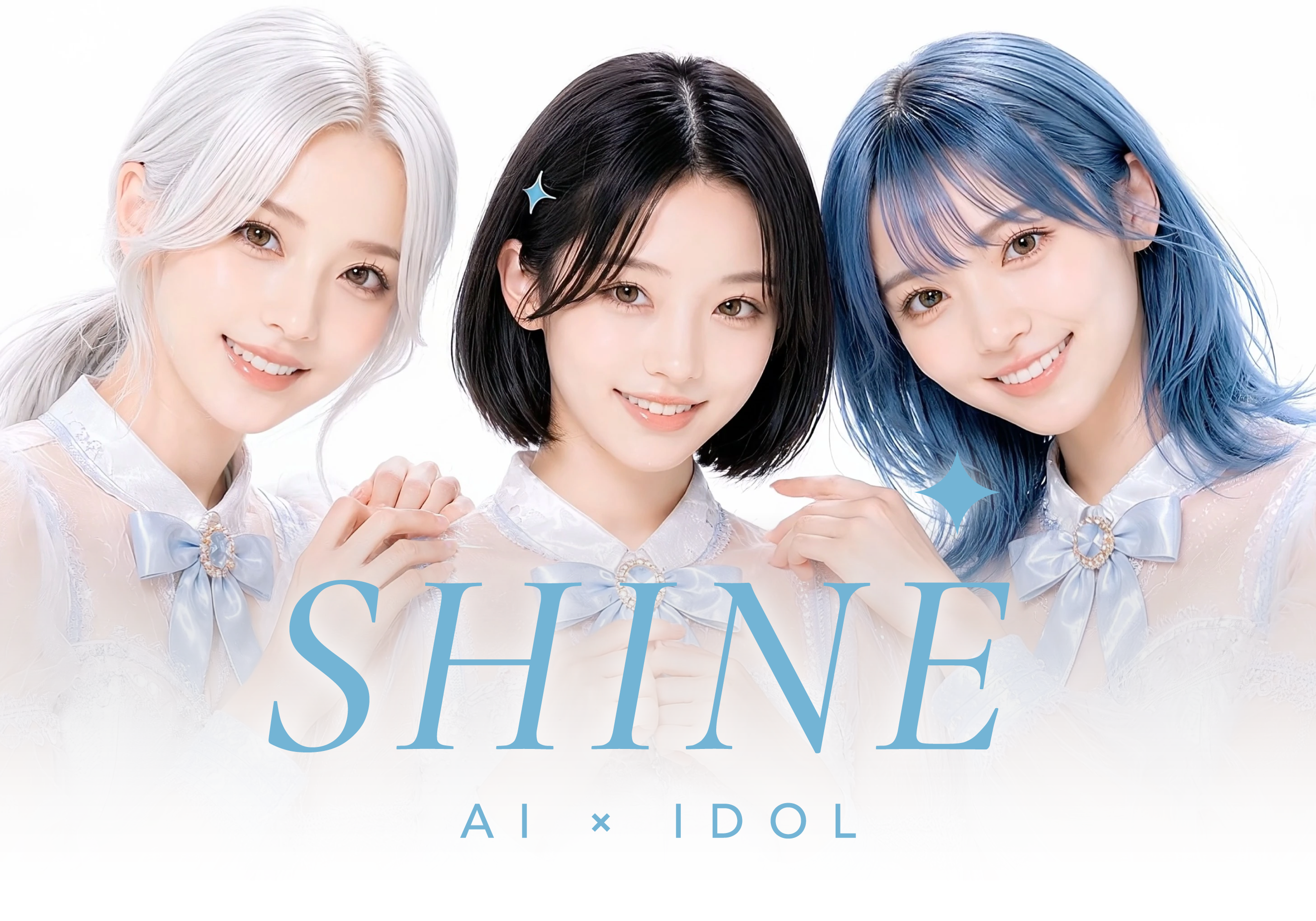 AIアイドル「SHINE」が7月3日デビュー。美容と音楽が交わる新しい世界