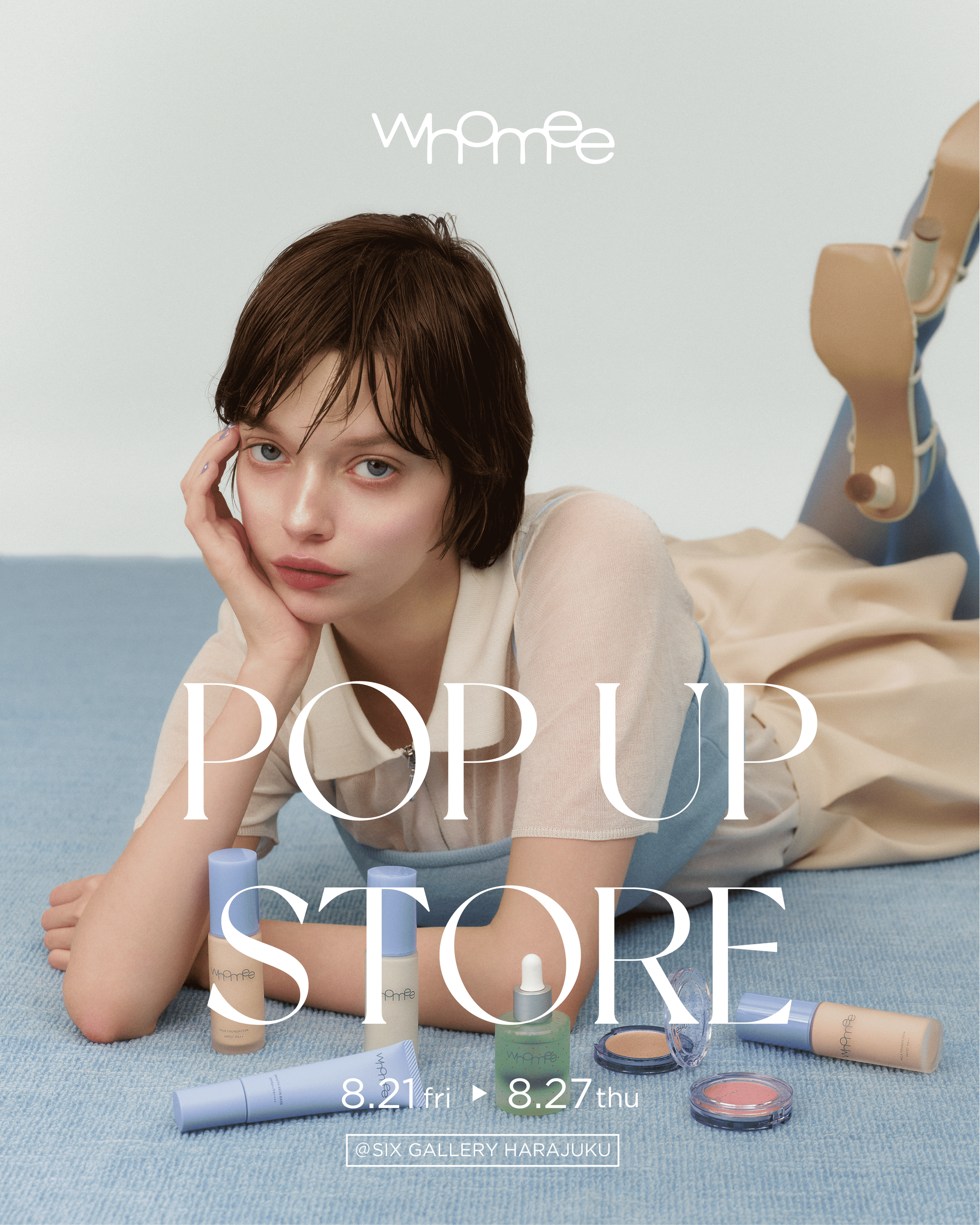 原宿でイガリシノブに会える！whomeeのPOP UP、8月限定開催