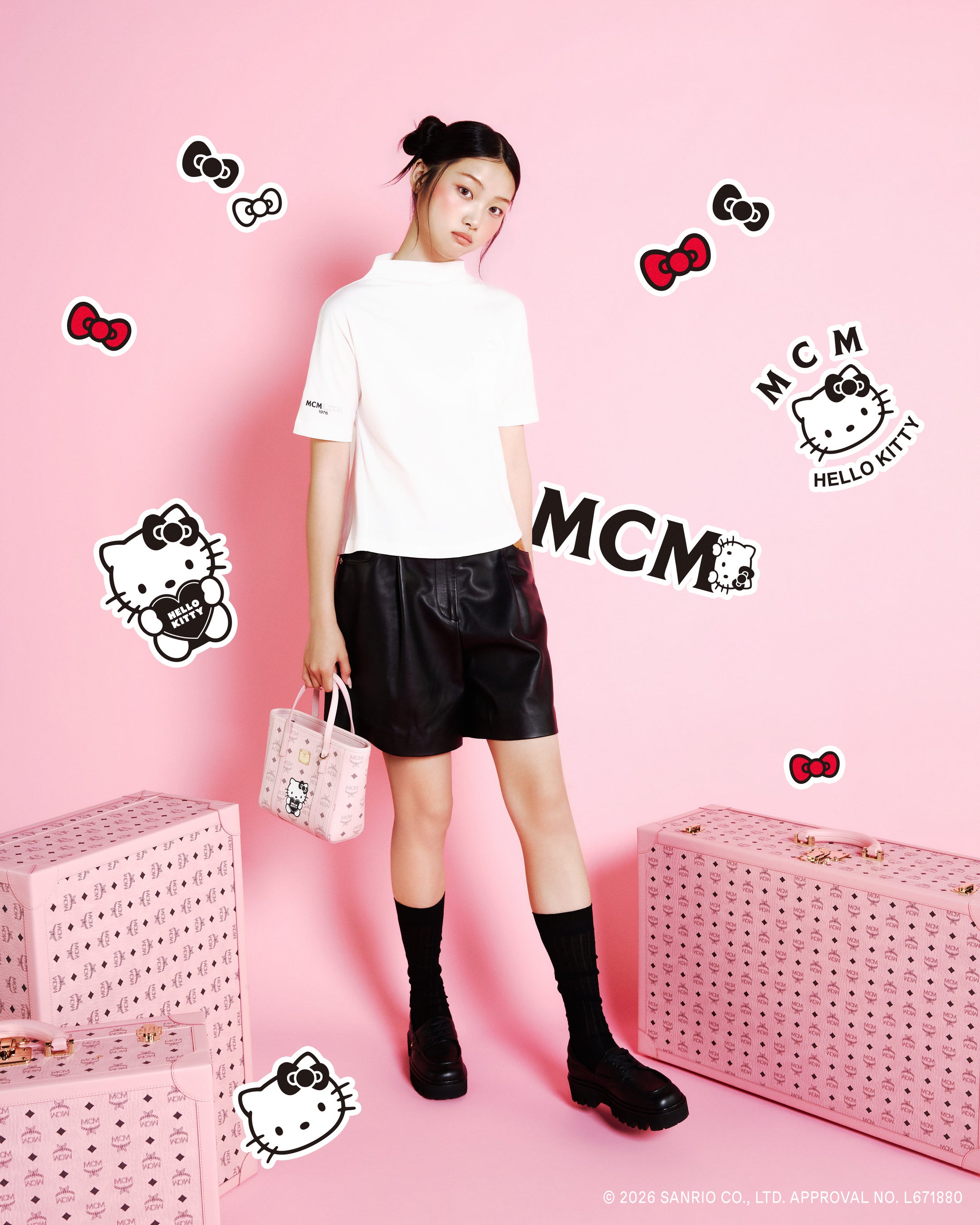 MCM×ハローキティ第2弾が登場、大人のときめきを刺激するコラボ