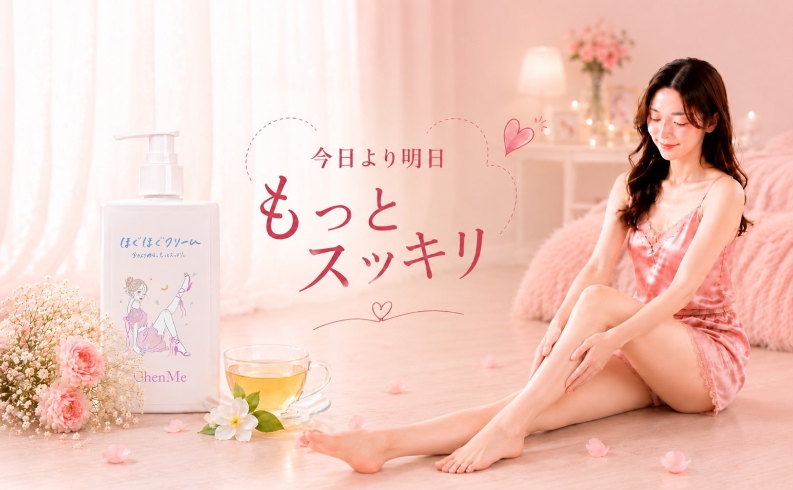 なるねぇプロデュースChenMeほぐほぐクリーム。7/29 18時Amazon発売