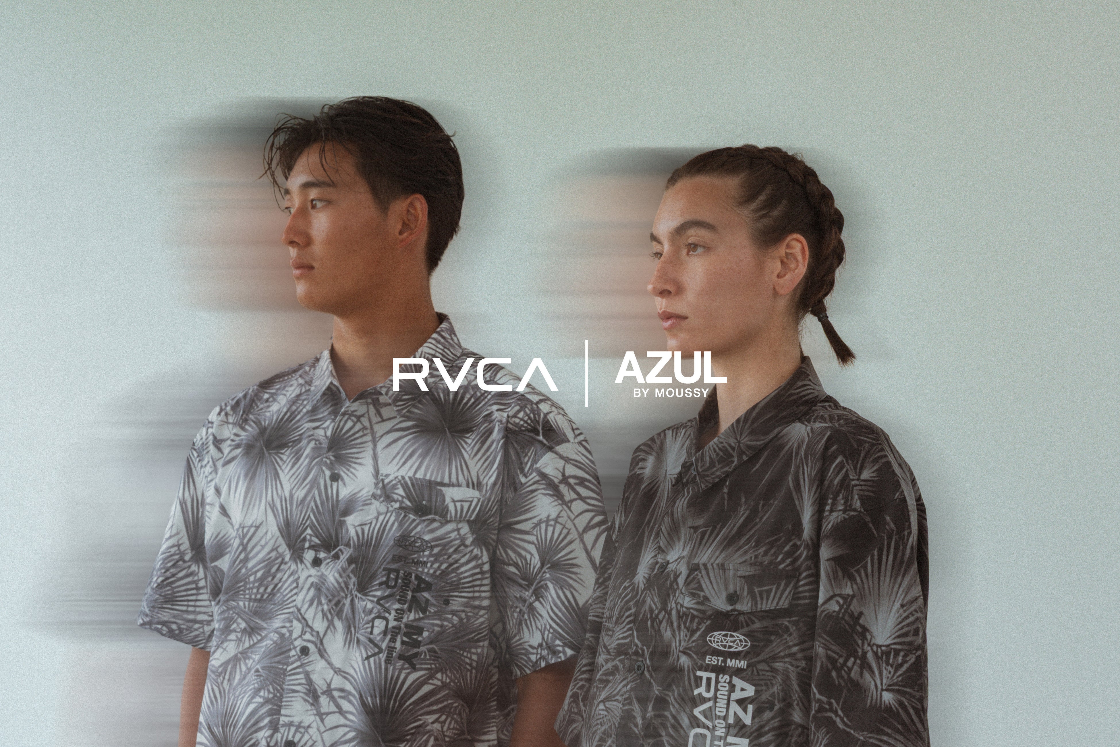 波と街を行き来する夏へ、RVCA×AZUL BY MOUSSYコラボが登場