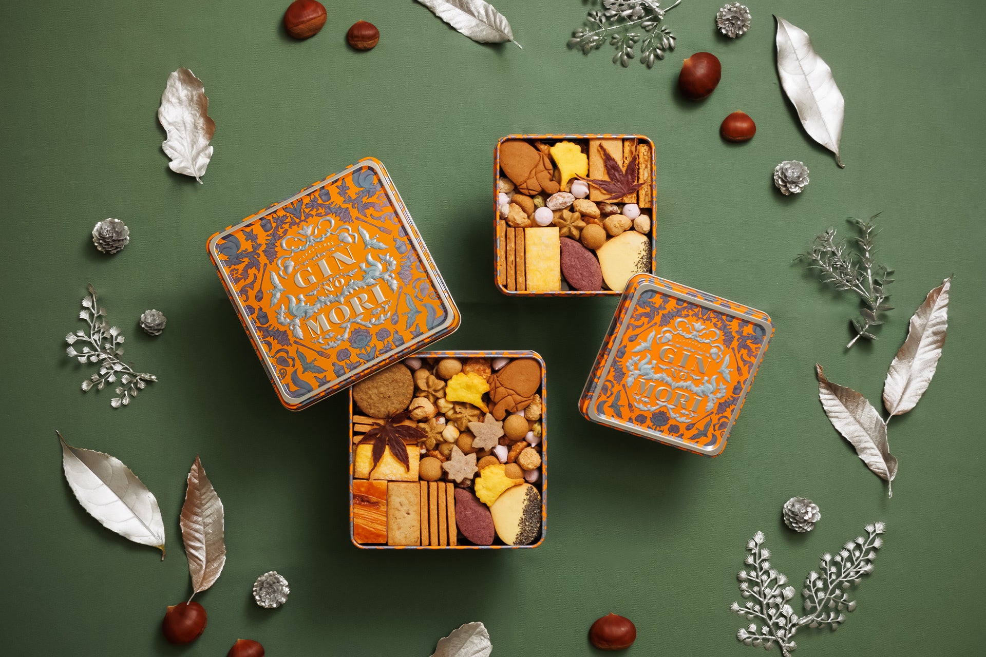 秋の森をひと缶に。GIN NO MORIの限定クッキー缶が今年も