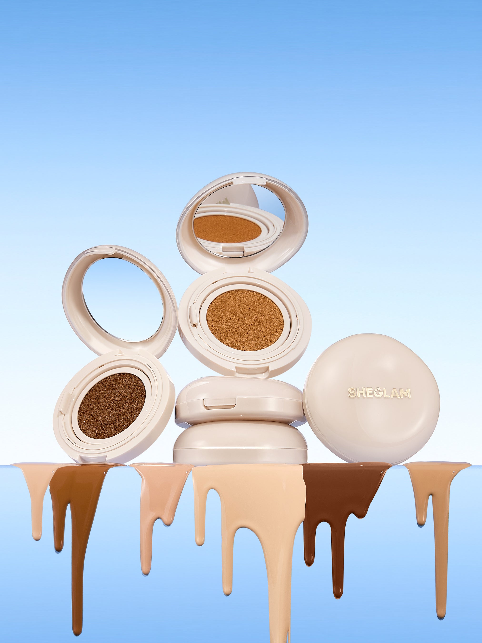 みずみずしいツヤをロック。SHEGLAMの保湿クッションが全36色で登場