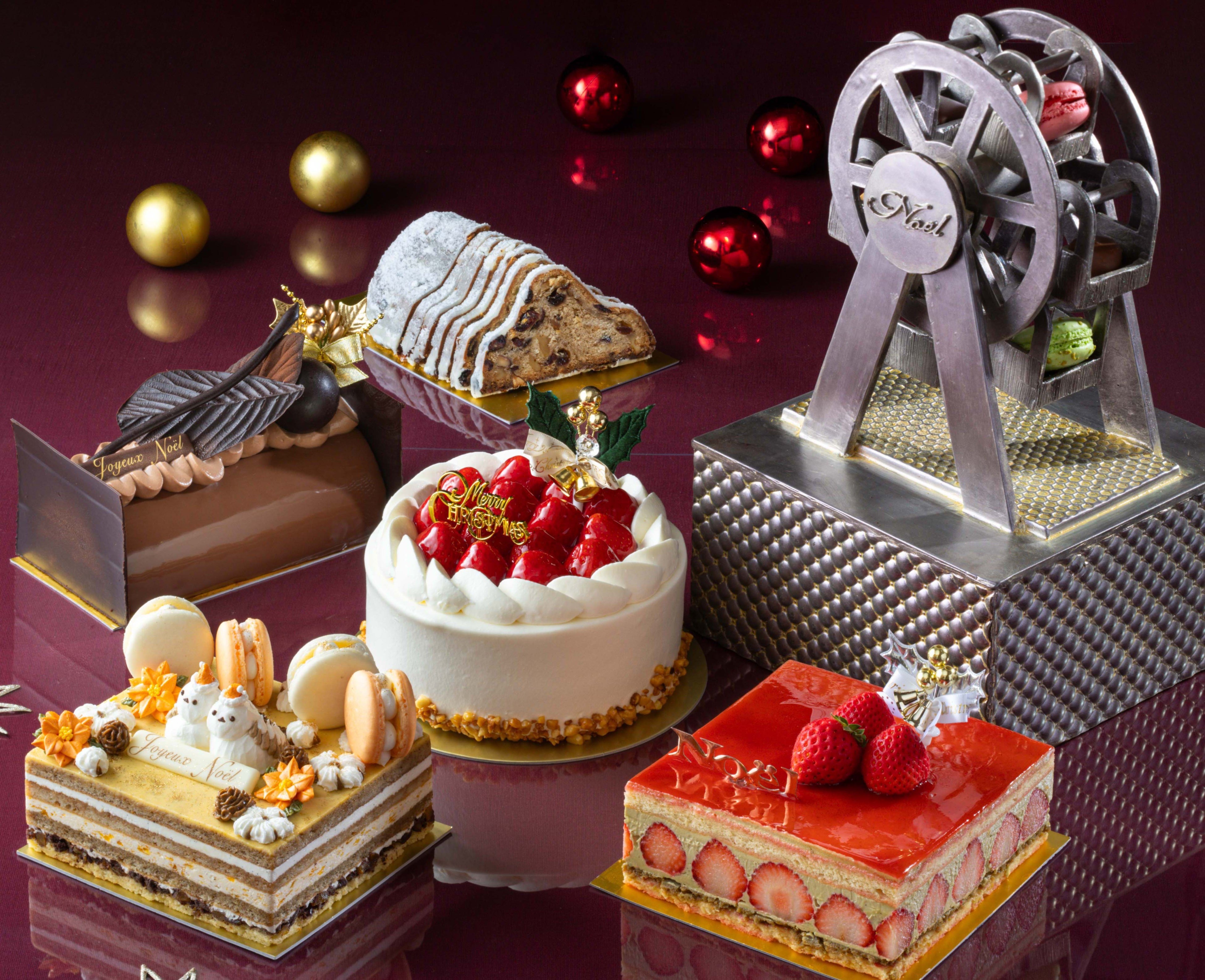 横浜ベイホテル東急、観覧車チョコのクリスマスケーキ
