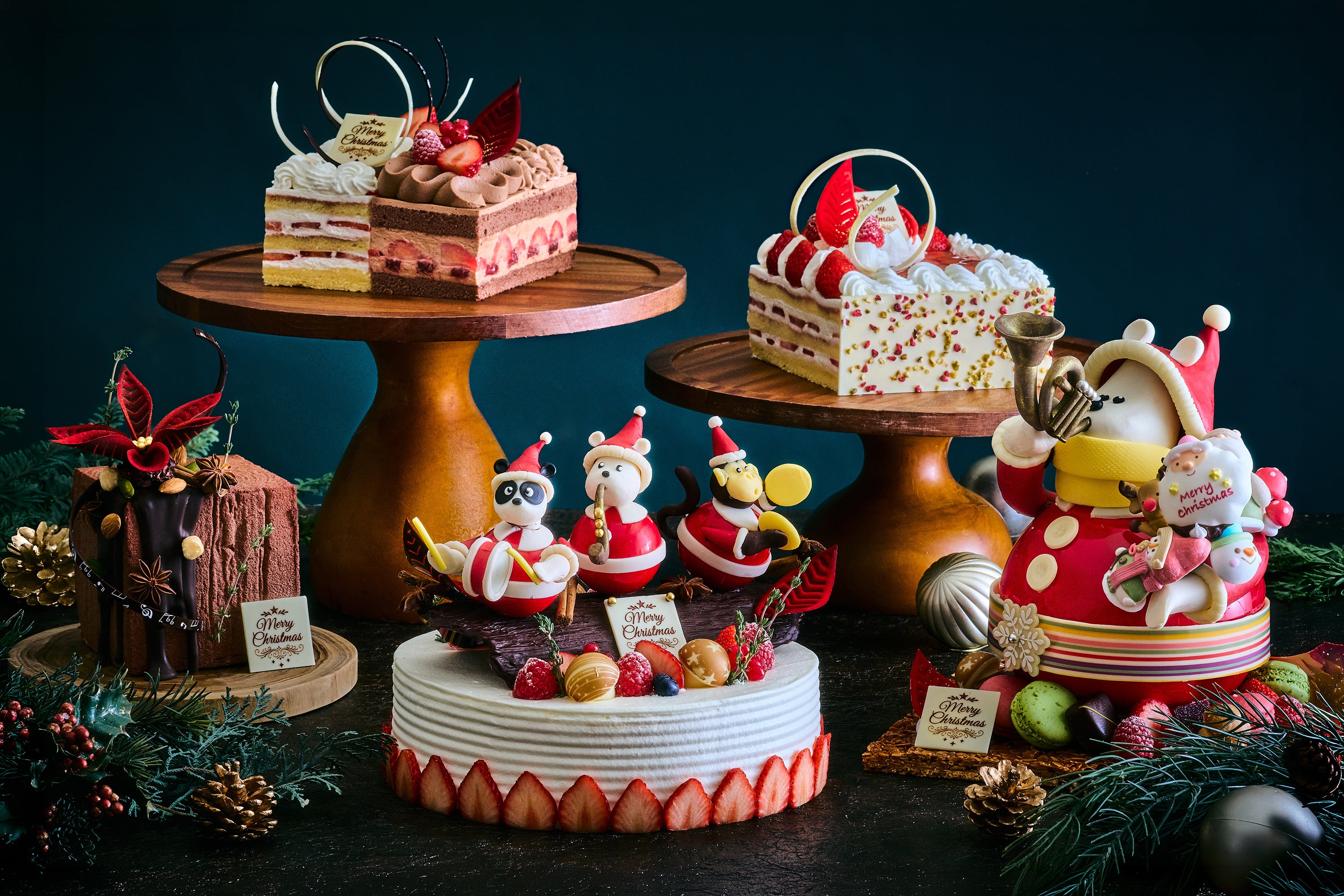 品川プリンス、ファンファーレのクリスマスケーキ予約開始
