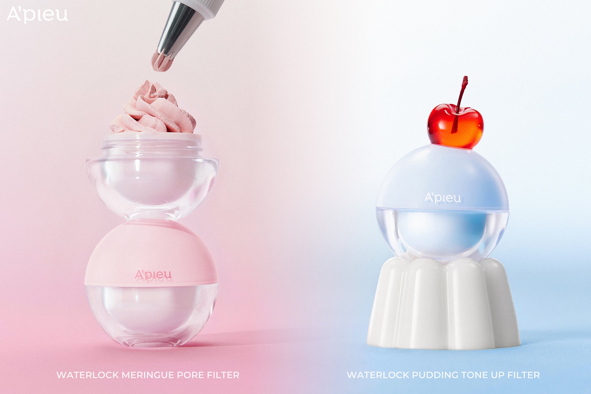 メレンゲか、プリンか。アピューの2種フィルター下地
