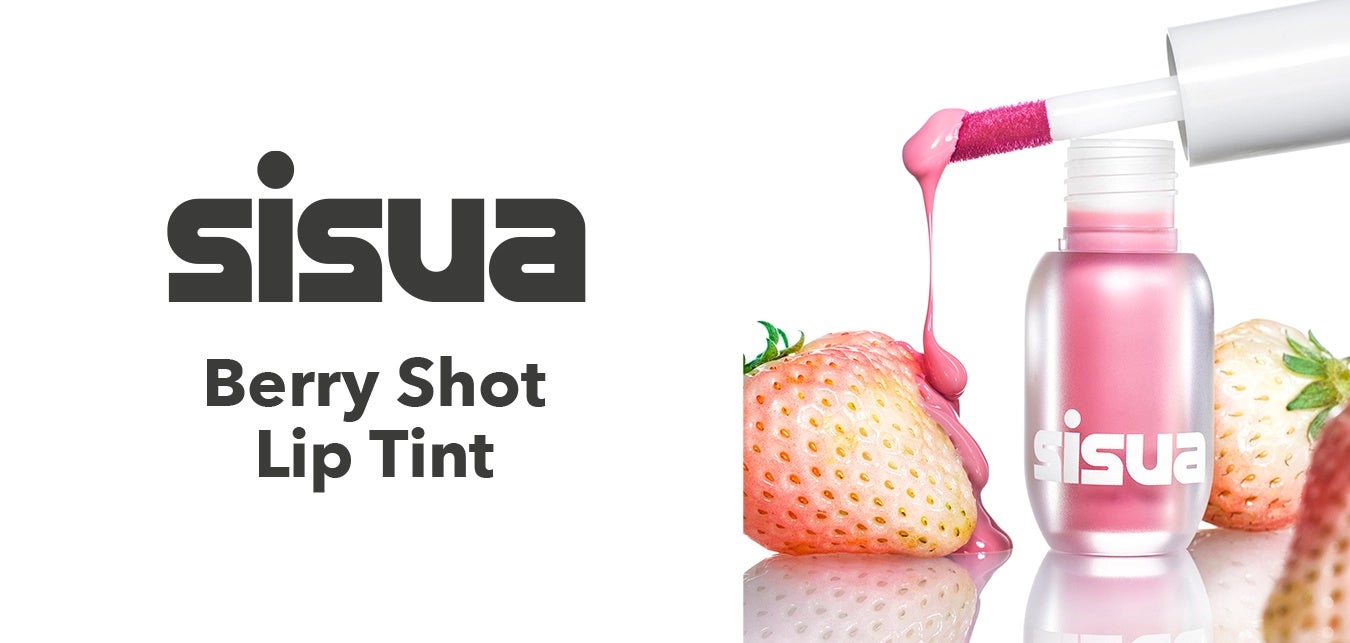 針リップの濡れツヤ。sisuaのBerry Shot