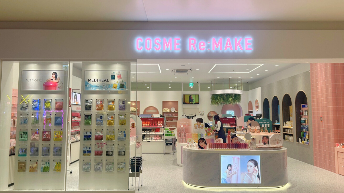東海初のRe:MAKEが安城に。旬の韓国コスメが先に並ぶ