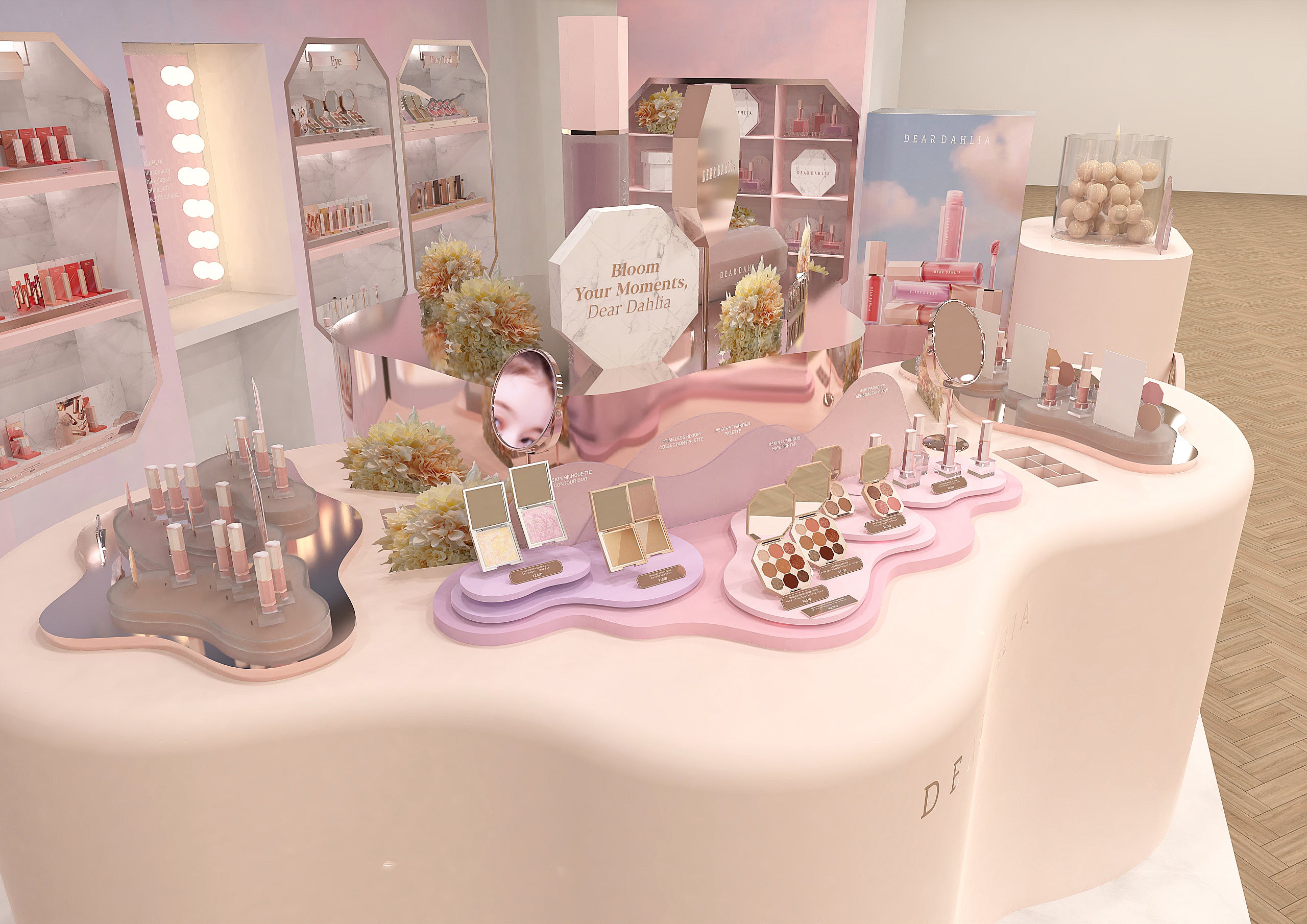 渋谷ロフトにダリアが咲く。DEAR DAHLIAの冬POPUP