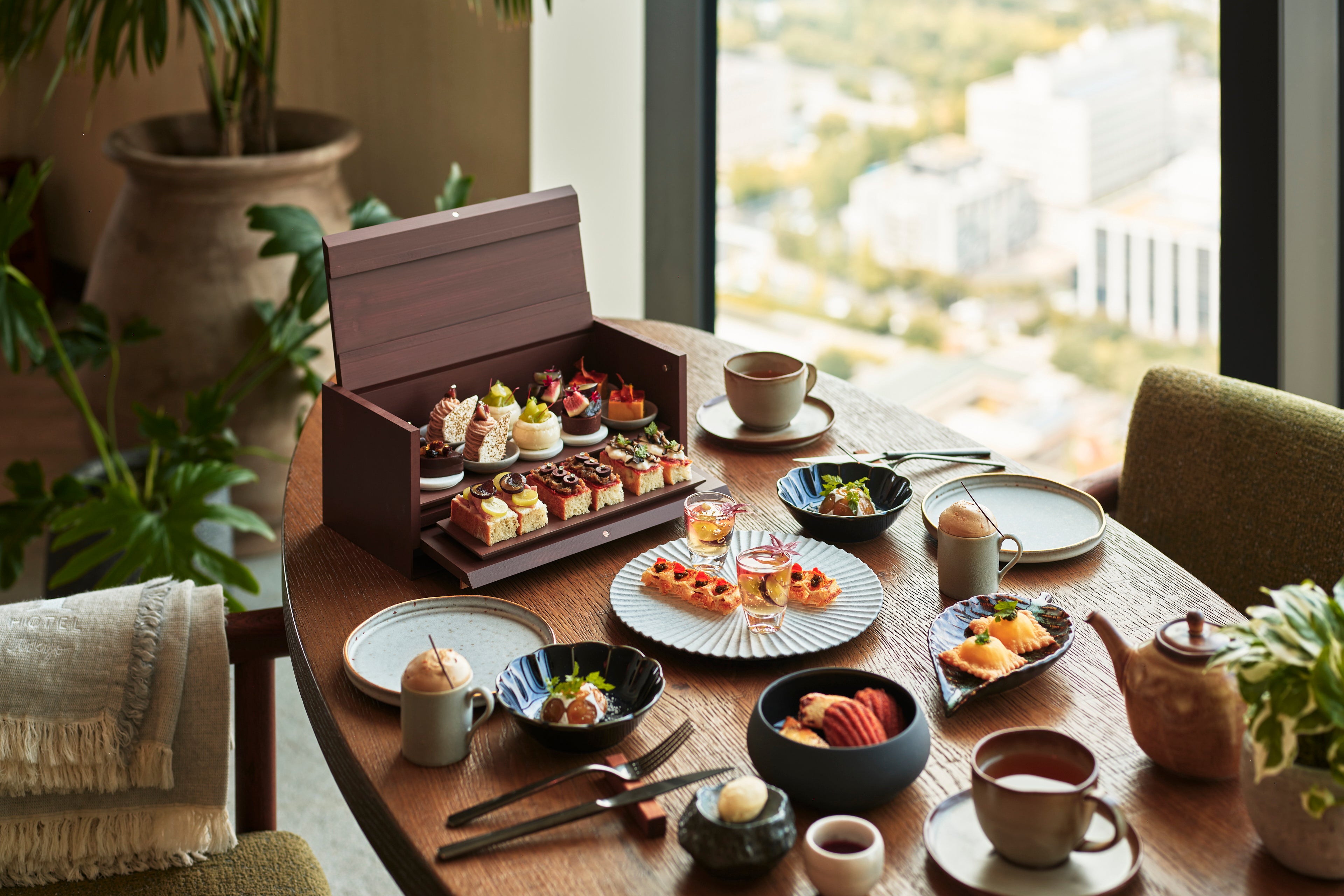 38階で秋の収穫。1 Hotel Tokyoのハーベストアフタヌーンティー