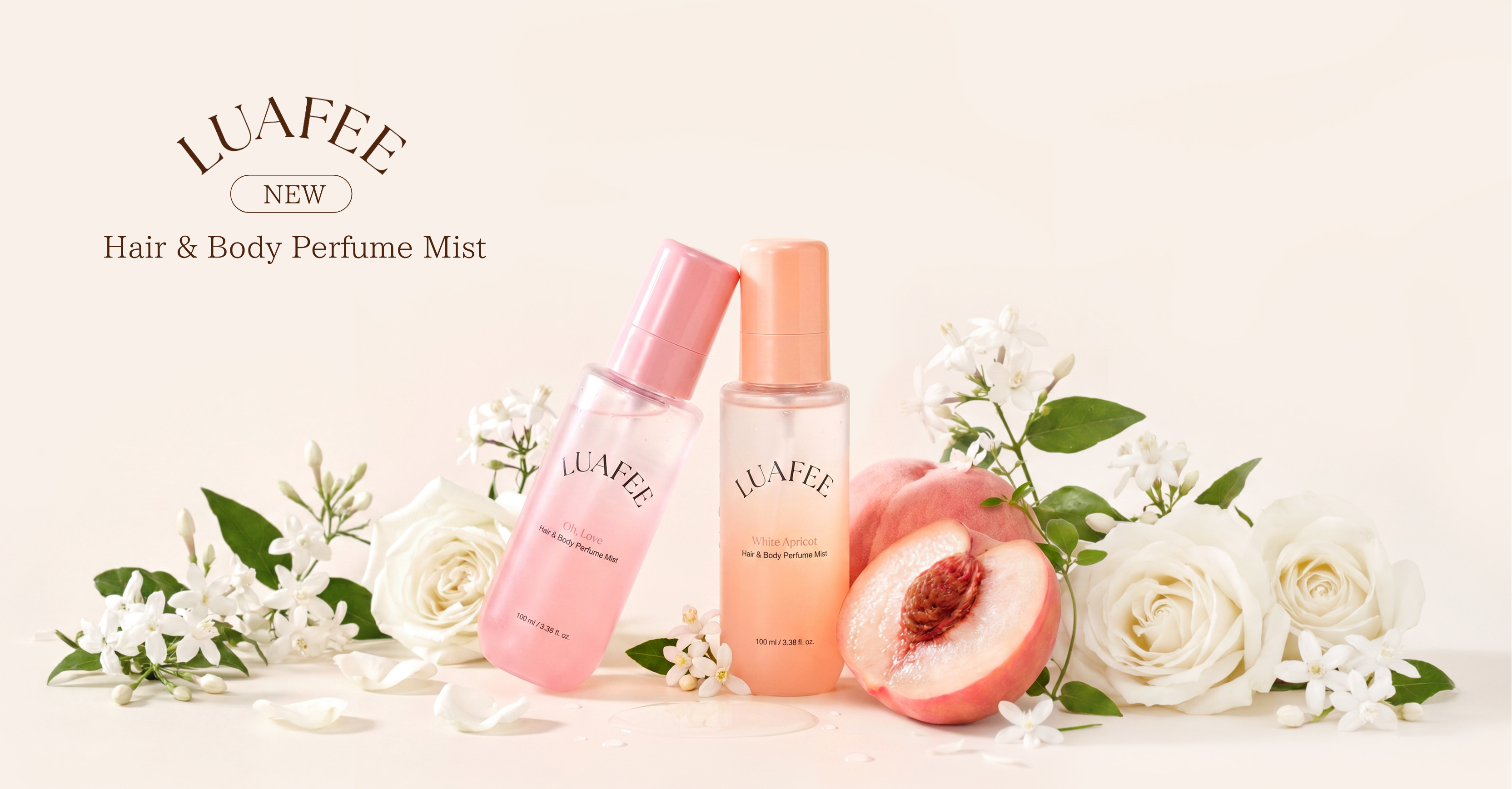LUAFEE（ルアペ）から、人気の香りのヘア＆ボディミスト2種が登場
